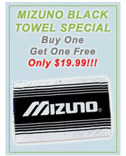 Mizuno Black Towel Special