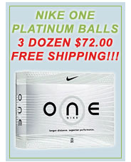 Nike One Platinum Golf Balls