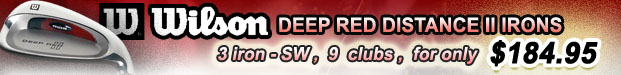 Wilson Deep Red Irons