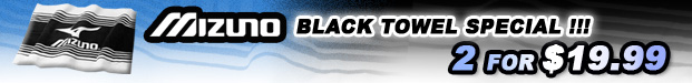 Mizuno Black Towel Special