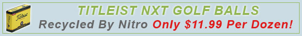 Nitro Titleist NXT Golf Balls