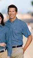 Port Authority Mens Short Sleeve Denim Shirt