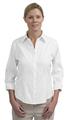 Red House Ladies 3/4 Sleeve Non-Iron Pinpoint Oxford