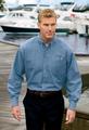 Port & Company Mens Long Sleeve Value Denim shirt