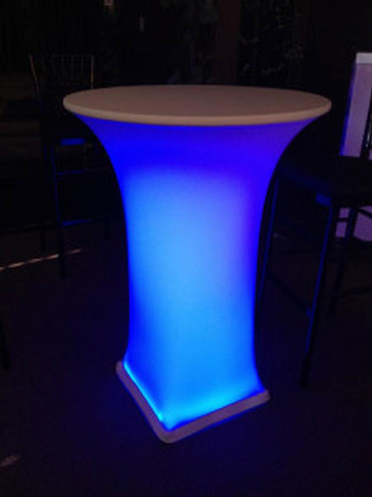 led light up cocktail tables