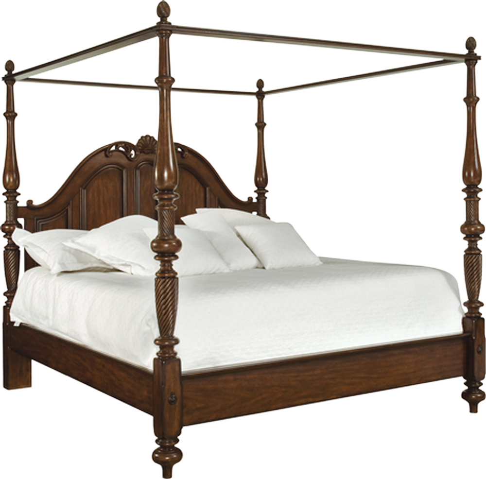 168155-1930 Queen Poster Bed - Northwest Bedding Company