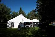 30x60 High Peak Keder tent with 20x30 tent attached