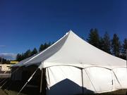 40x40 Circus Tent with side walls