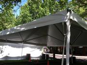 40'X40' FRAME TENT - UNDERSIDE PICTURE