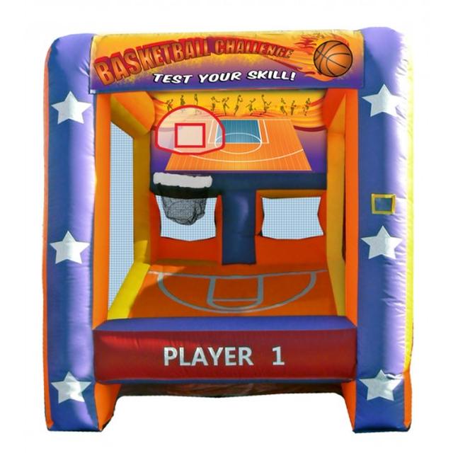 Basketball Challenge Inflatable Carnival Games A To Z Party Rentals